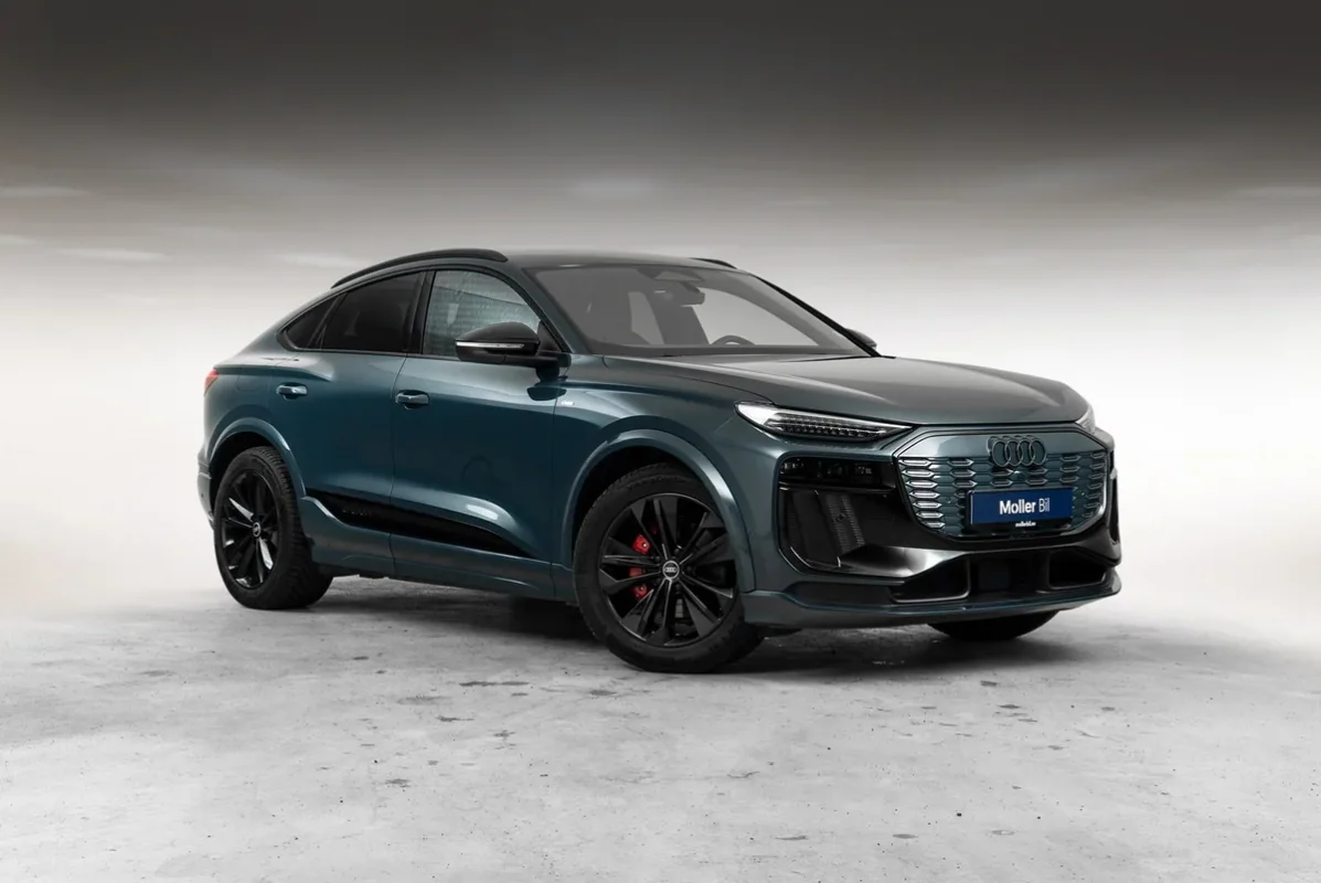 Audi Q6 e-tron som annonsebilde for Møller Bil